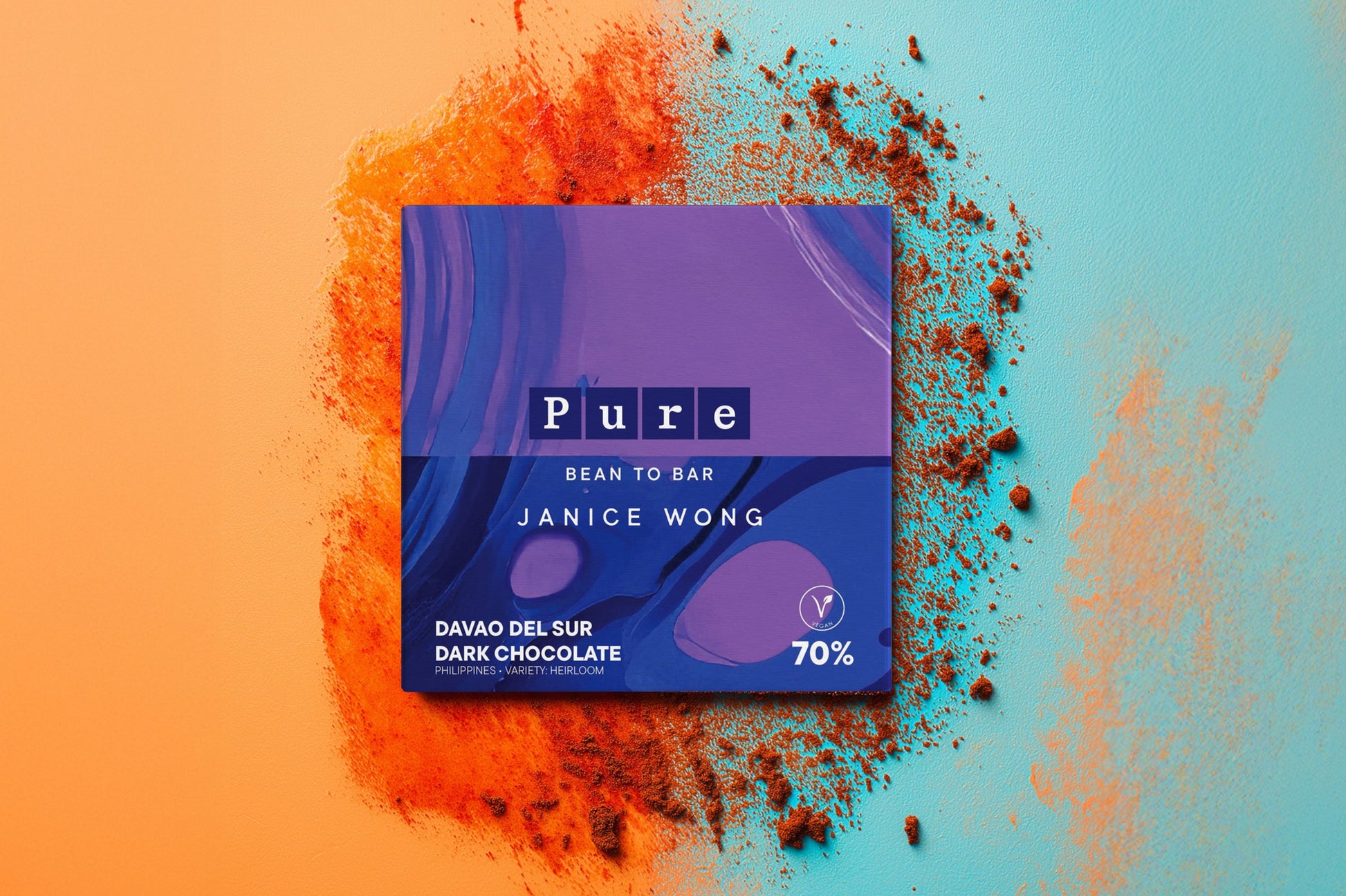 Janice Wong 70% Dark Chocolate Bean to Bar