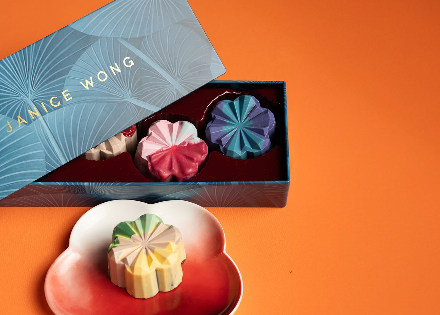 Chocolate Mooncakes Box of 4