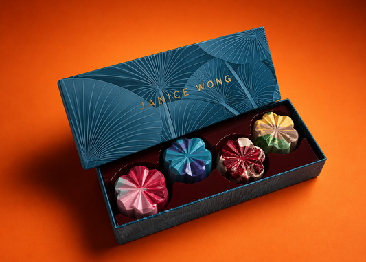 Chocolate Mooncakes Box of 4