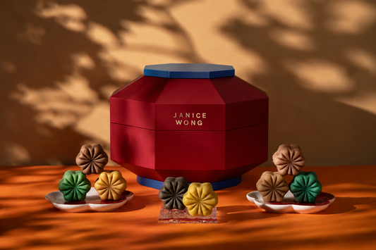 Limited Edition Baked Mooncake Lantern box of 8